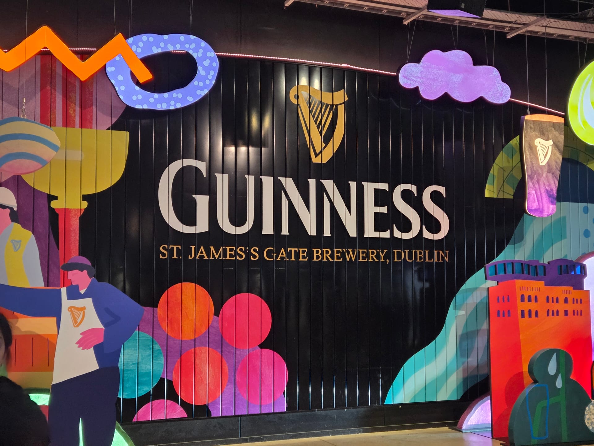 Insegna del Guinness Storehouse